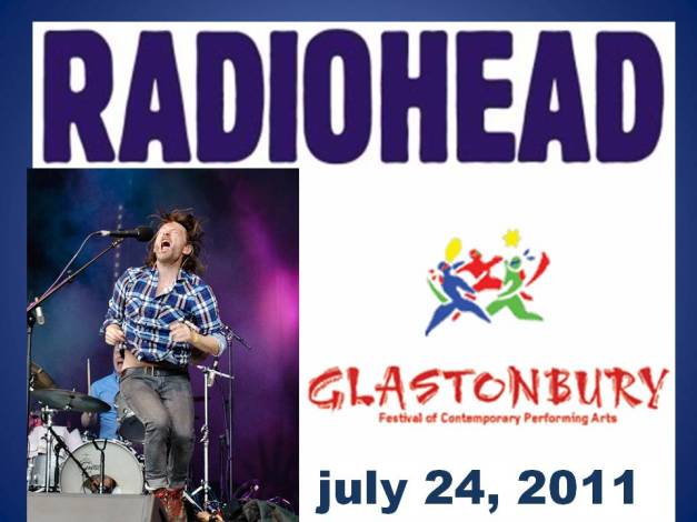 Radiohed Glastonbury 2011 by Pepe